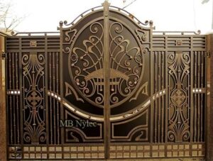 Art Deco Full Gate with Medallion