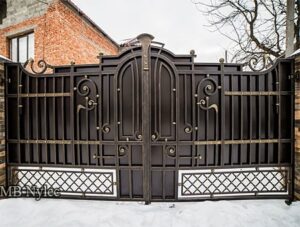 Decorative Wrought Iron Gate