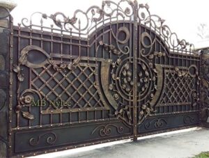 Elegant Two-Sided Entrance Gate