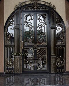 Luxury Forged Entrance Door
