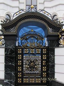 Forged Wicket with a Crown