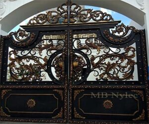 Richly Decorated Oriental Gate