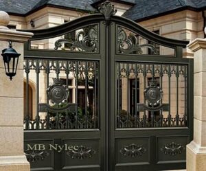Classic Gate with Oriental Details