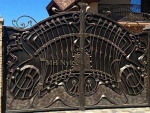 Art Nouveau Sunburst Gate