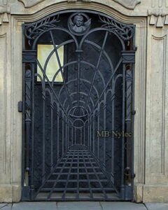 Church Door Grille in Perspective