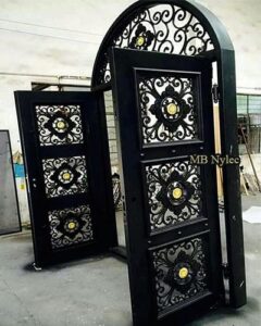 Massive Forged Door