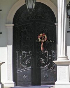 Massive Forged Entrance Door