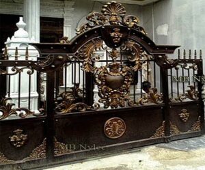 Oriental Gate with Coat of Arms