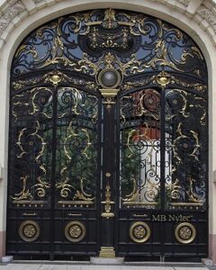 Wrought Iron Palace Door