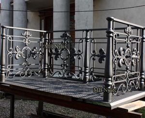 Very Massive Wrought Iron Railing