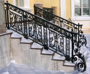 Manor-Style Stair Railing
