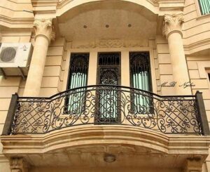 Openwork Railing with Columns
