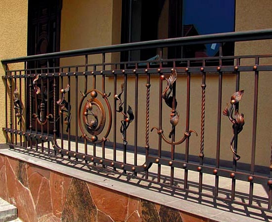 Light Outdoor Railing
