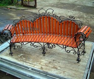 Arched Garden Bench
