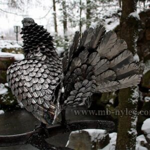 Capercaillie Steel Figure