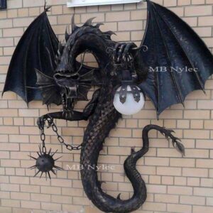 Dragon Wall Sconce Sculpture