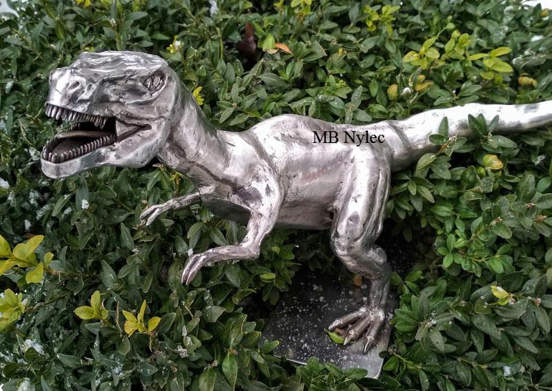 Forged figure of stainless steel - Tyrannosaur wrought iron