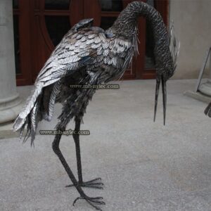 Heron Forged Steel Figure