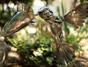 Stainless Steel Hummingbird