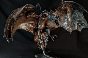 Stainless Steel Dragon Figure
