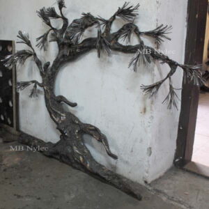 Steel Bonsai Tree Low Relief