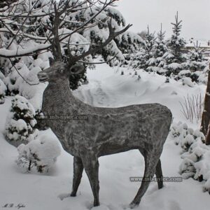 Full-Size Steel Stag