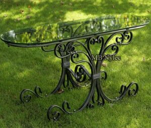 Classic Forged Garden Table