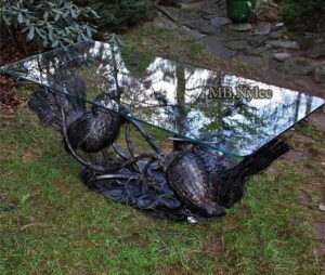 Hunting Table with Capercaillies