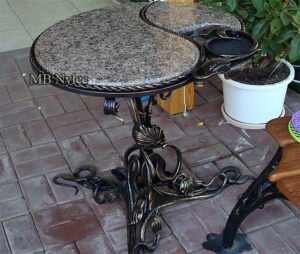 Designer Garden Table
