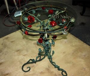 Forged Rose Coffee Table