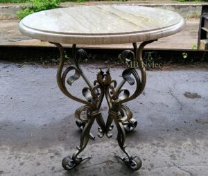 Small Forged Garden Table
