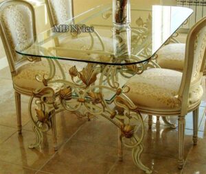 Glamour Forged Dining Table