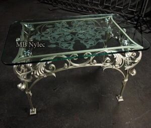 Forged Table with Acanthus