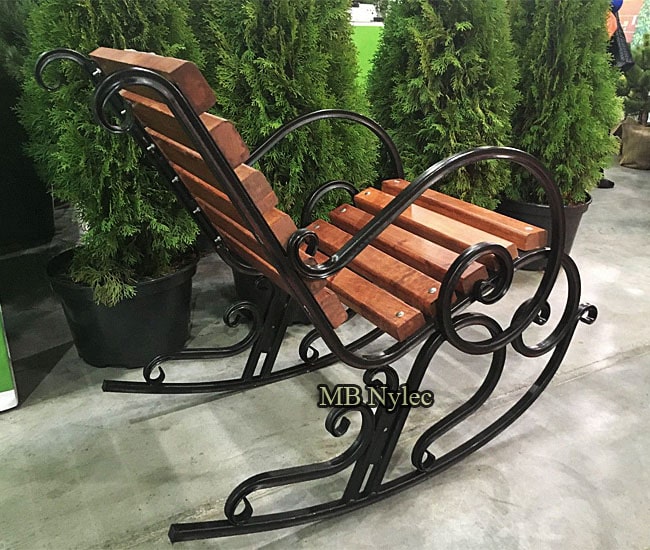 Forged rocking chair