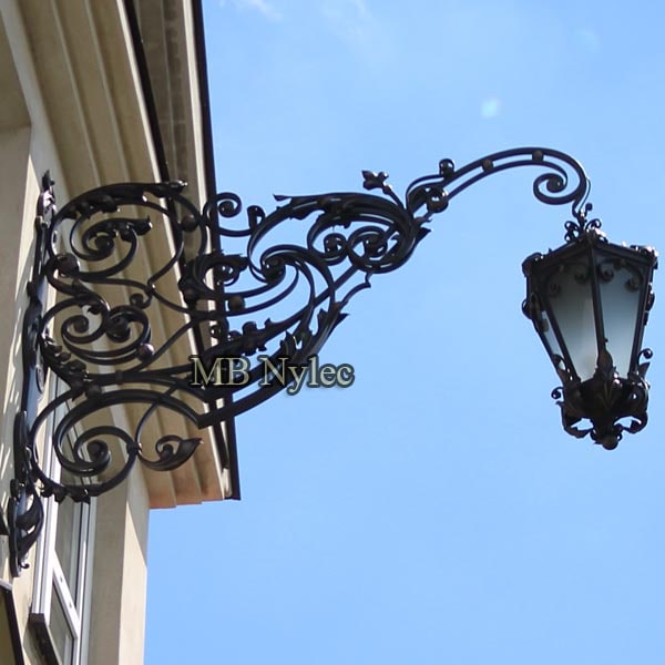 Huge Forged Wall Lamp 2 m