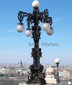 Massive Baroque Wrought Iron Lantern