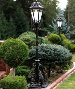 Elegant Forged Lantern