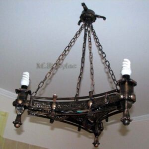 Octagonal Metal Chandelier