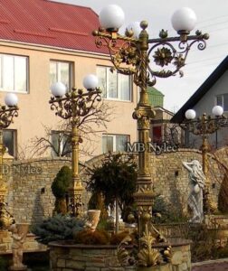 Exclusive Forged Candelabra Lantern