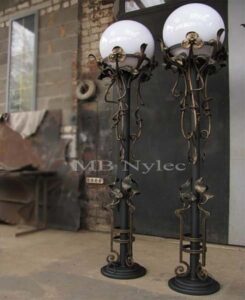 Forged Garden Lamp