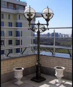 Forged Garden Lantern