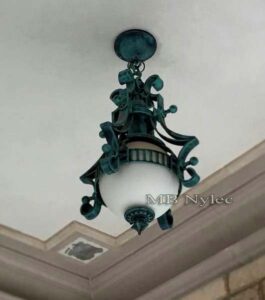 Forged Terrace Hanging Lamp