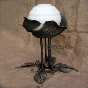 Forged Steel Leaf Lamp