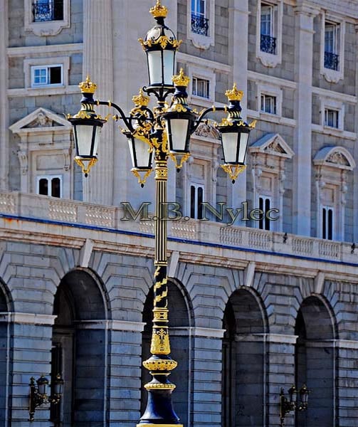 Forged palace lantern