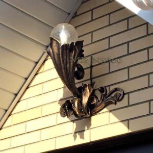 Handmade Acanthus Wall Lamp