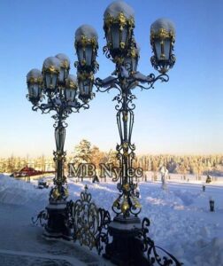 Palace Forged Candelabra Lamp