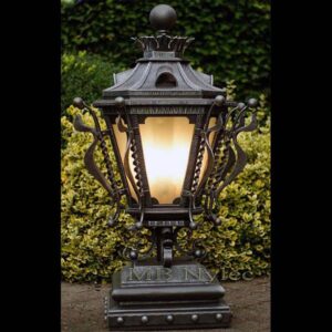 Massive Wrought Lamp