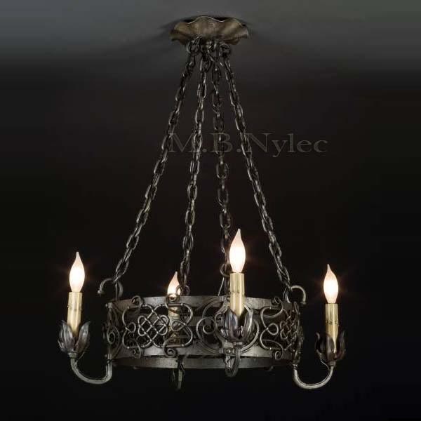 Steel Chandelier on Chains