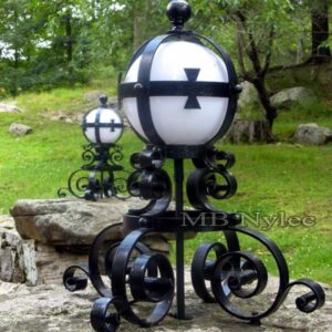 Celtic Knightly Wrought Lamp