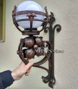 Small Wrought Wall Lamp